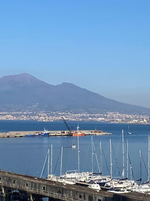 Appartamento Vista Mare Aria 'E Mare Tra Pompei E Sorrento 卡斯特拉玛雷帝斯达比亚 外观 照片