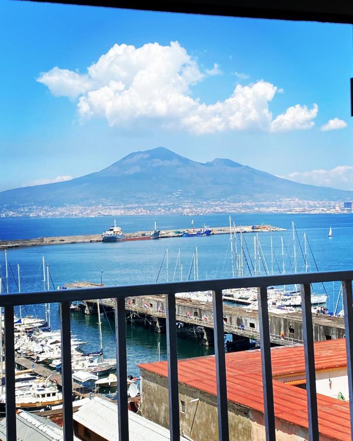 Appartamento Vista Mare Aria 'E Mare Tra Pompei E Sorrento 卡斯特拉玛雷帝斯达比亚 外观 照片