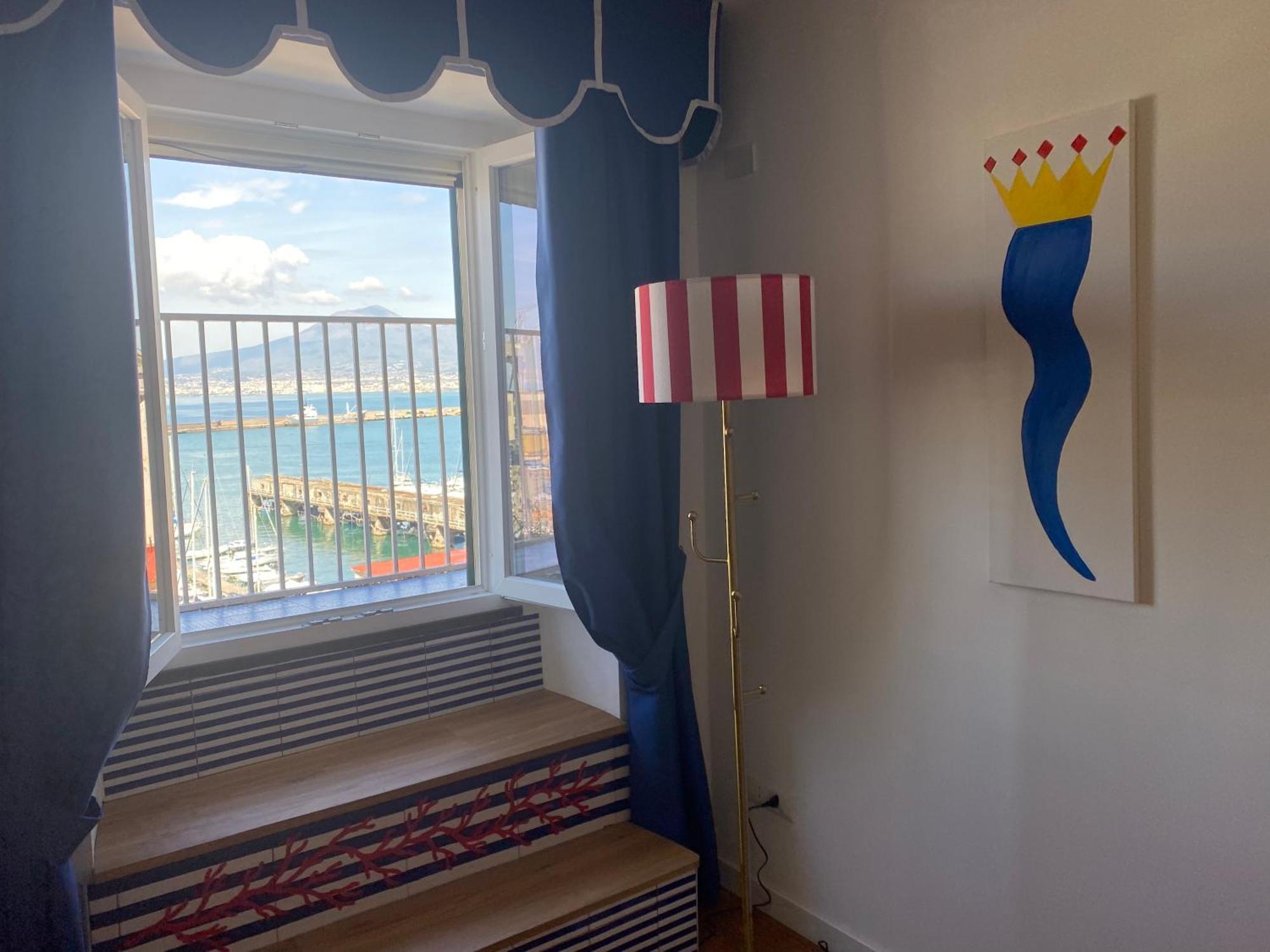 Appartamento Vista Mare Aria 'E Mare Tra Pompei E Sorrento 卡斯特拉玛雷帝斯达比亚 外观 照片