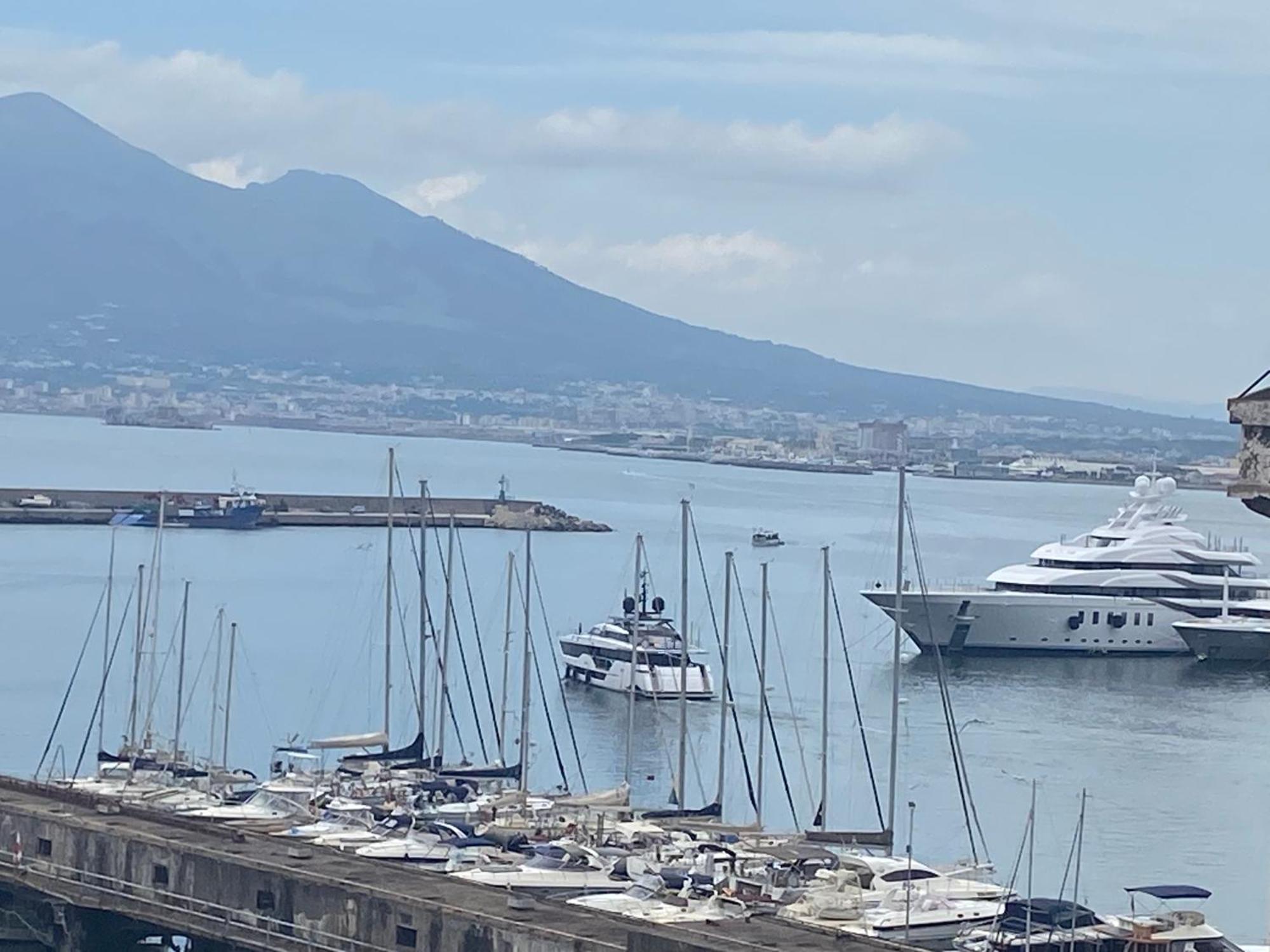 Appartamento Vista Mare Aria 'E Mare Tra Pompei E Sorrento 卡斯特拉玛雷帝斯达比亚 外观 照片