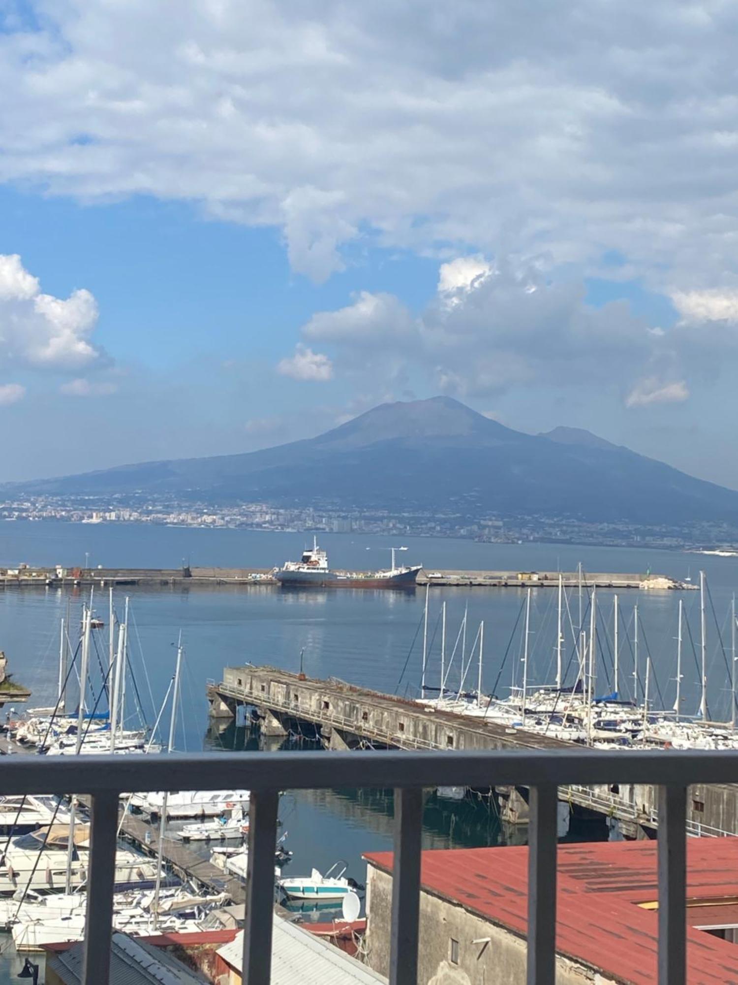 Appartamento Vista Mare Aria 'E Mare Tra Pompei E Sorrento 卡斯特拉玛雷帝斯达比亚 外观 照片